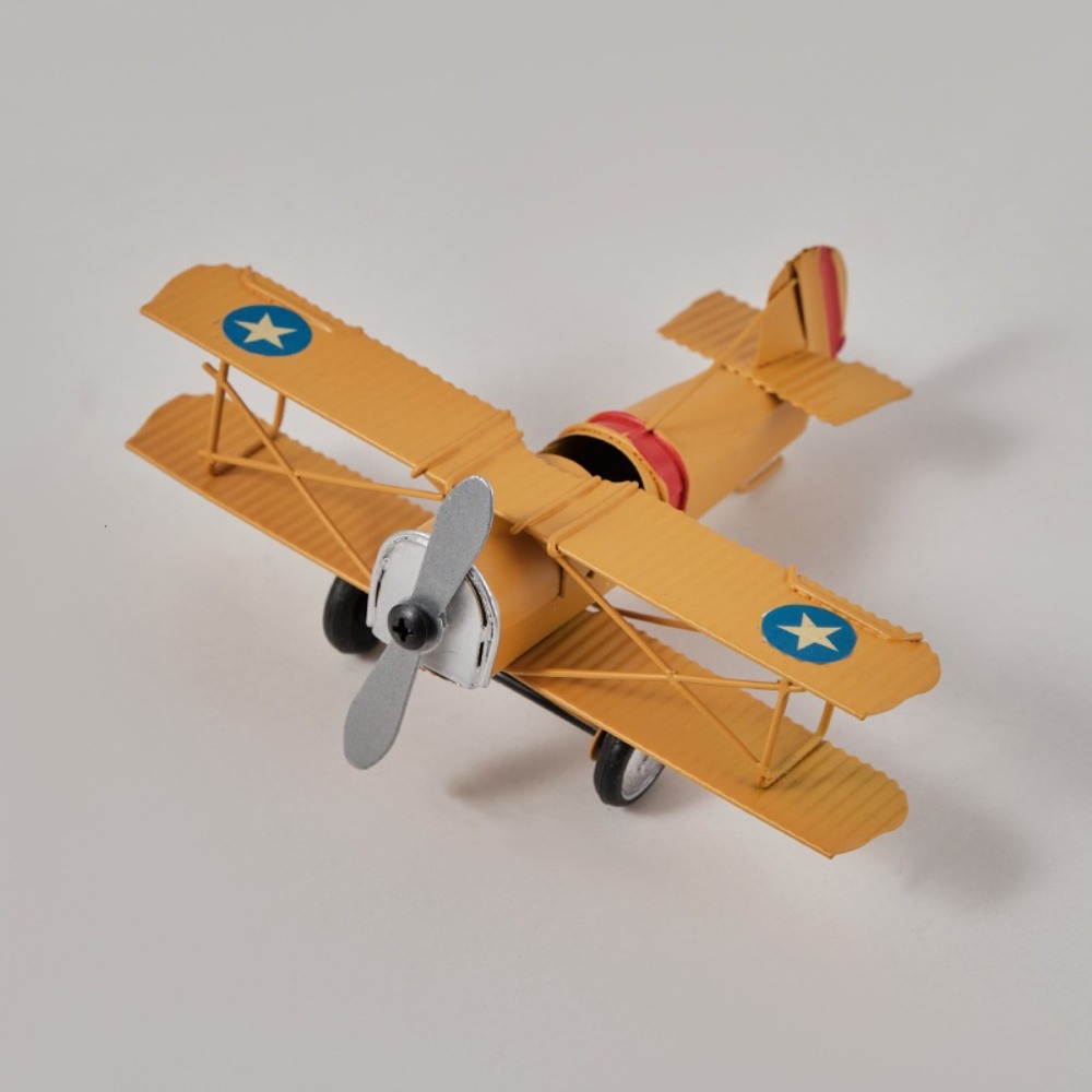 Collectible Vintage Photos - Retro Iron Vintage Airplane Model Collection
