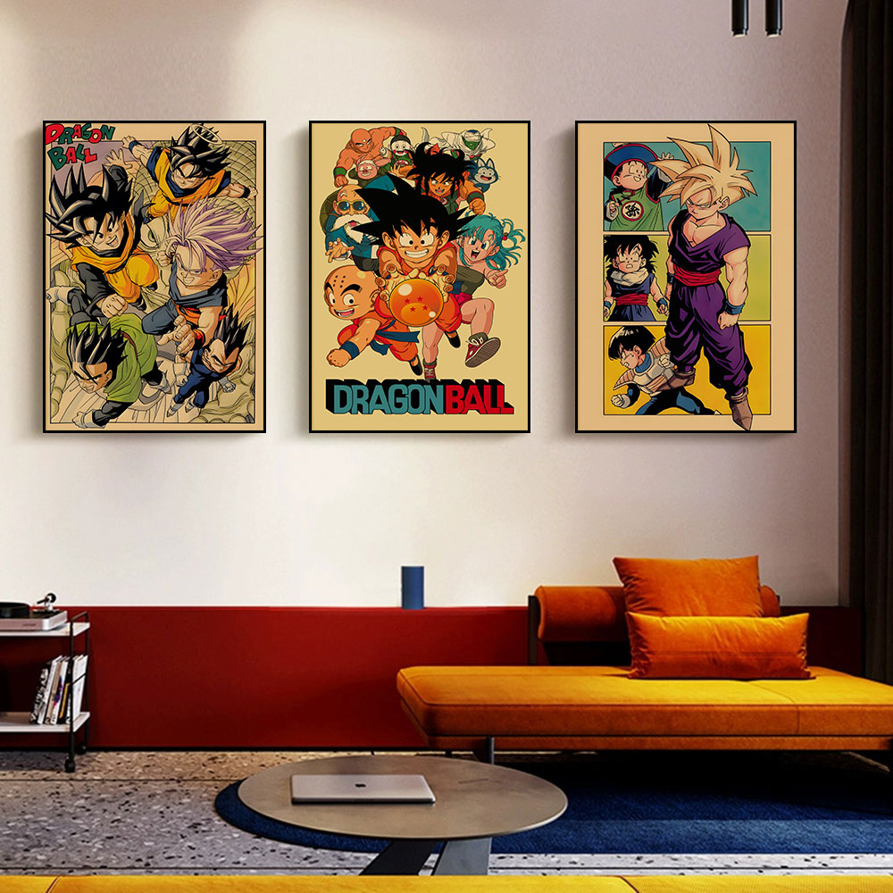 Vintage Collectibles Toys - Vintage Posters Dragon Ball Peripheral Anime