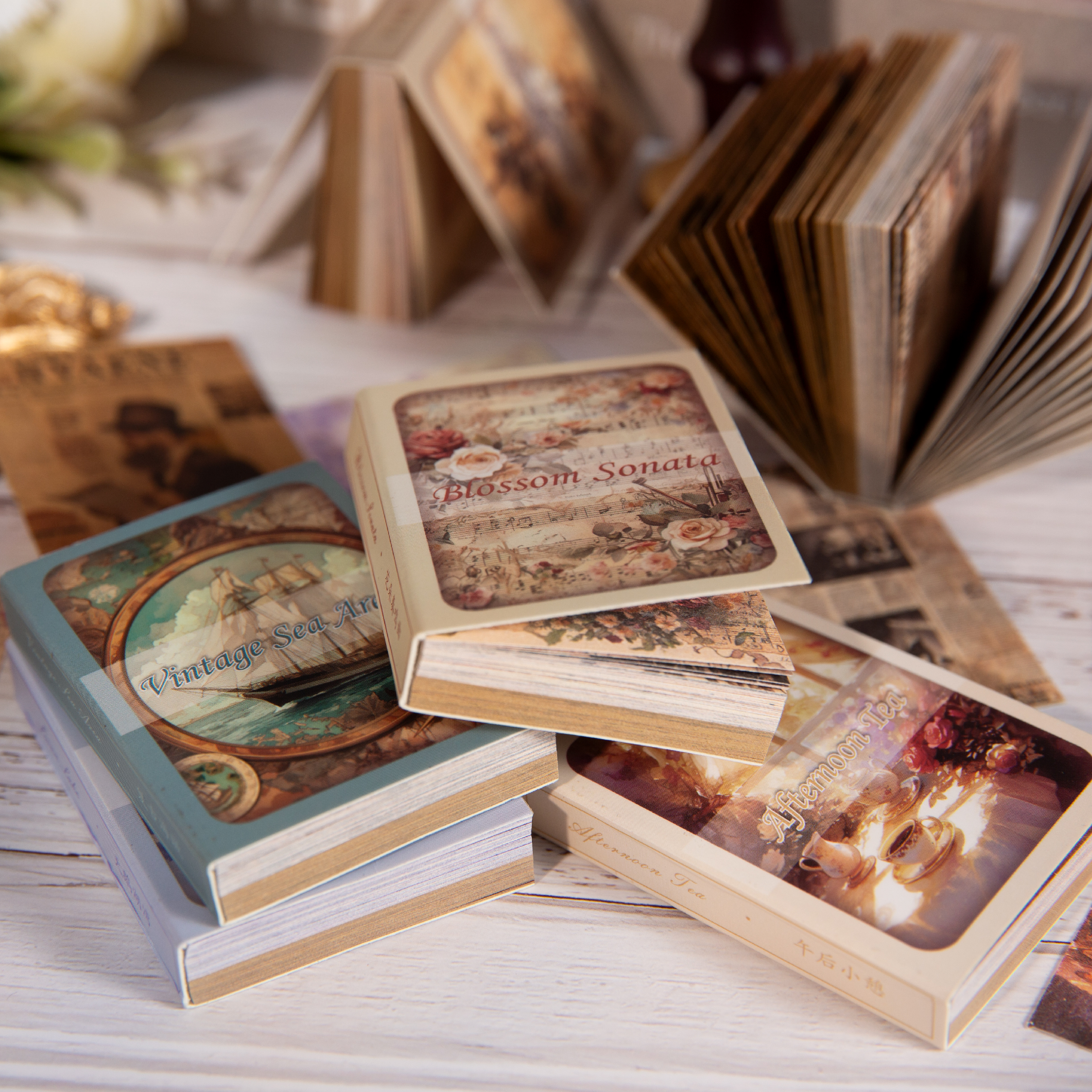 Collectible Vintage Photos - 80pcs Vintage Antique Painting Collection Material