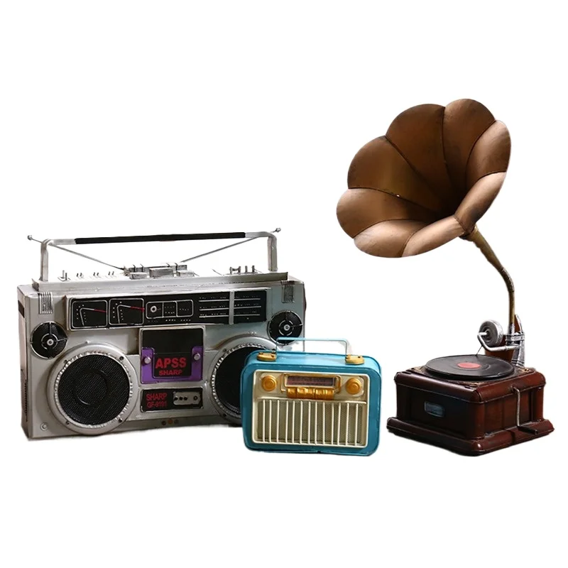 Collectible Vintage Cameras - Vintage Flooring Camera, Gramophone, Radio, Violin