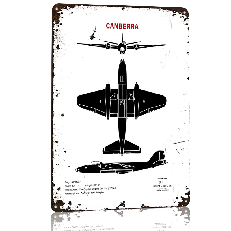 Canberra Recognition Tinplate  - Canberra Vintage & Collectible Centre Reviews reseña y precio