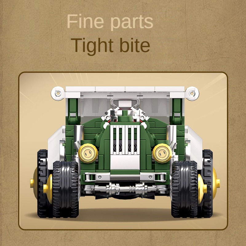 Retro vintage car building blo - Vintage Collectible Model Cars reseña y precio