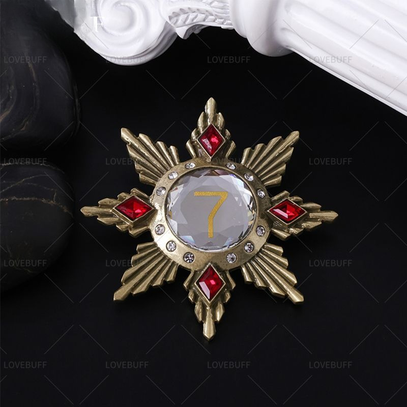 Golden Star Shaped Number 7 Br - Collectible Vintage Brooches reseña y precio