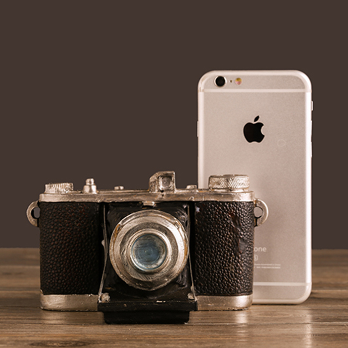 black Shabby Chic Camera Vinta - Collectible Vintage Cameras reseña y precio