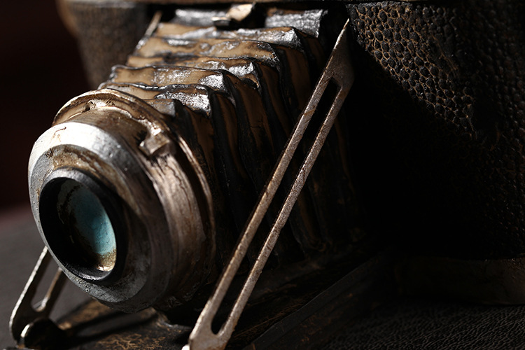 black Shabby Chic Camera Vinta - Collectible Vintage Cameras reseña y precio