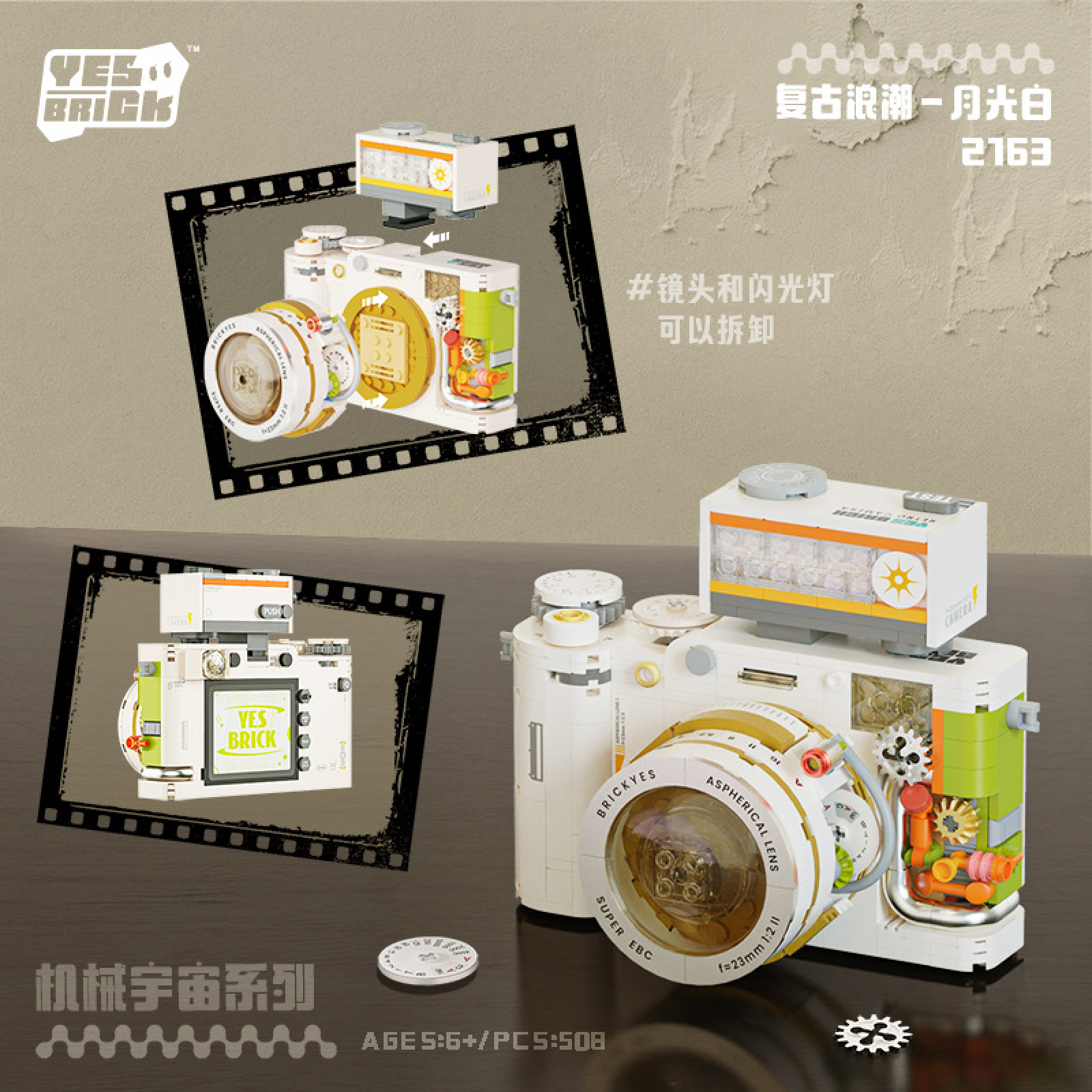 Retro Camera Building Kit Cons - Collectible Vintage Cameras reseña y precio