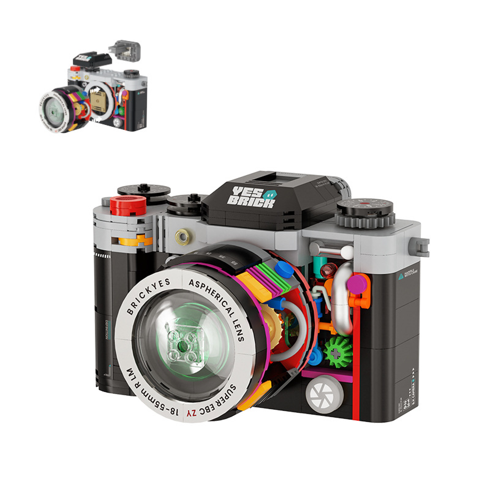 Retro Camera Building Kit Cons - Collectible Vintage Cameras reseña y precio