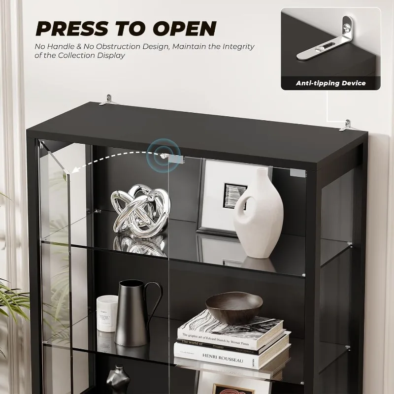BROTTAR Display Cabinet with G - Collectible & Vintage Dolls For Halloween reseña y precio