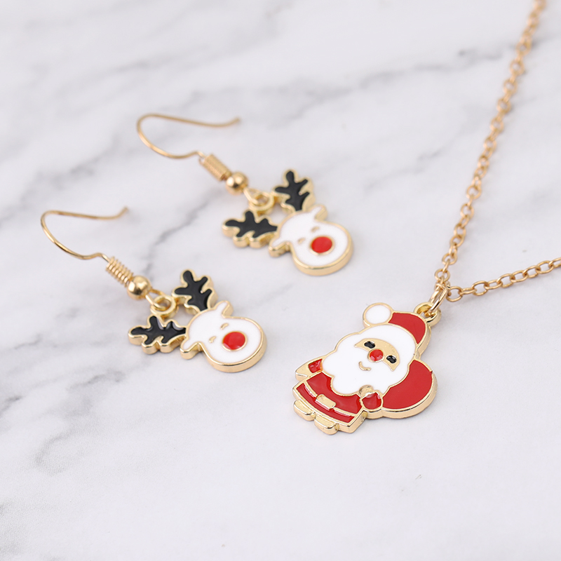 Christmas Collection Jewelry S - Vintage Collectible Santa reseña y precio