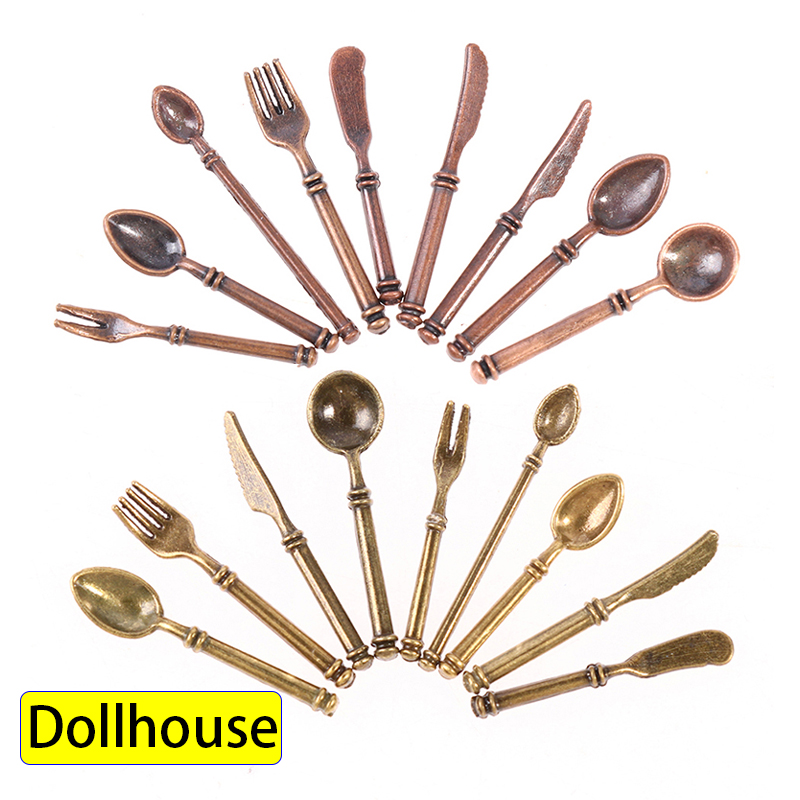9Pcs/set Vintage Dollhouse Min - Vintage Collectible Dolls reseña y precio