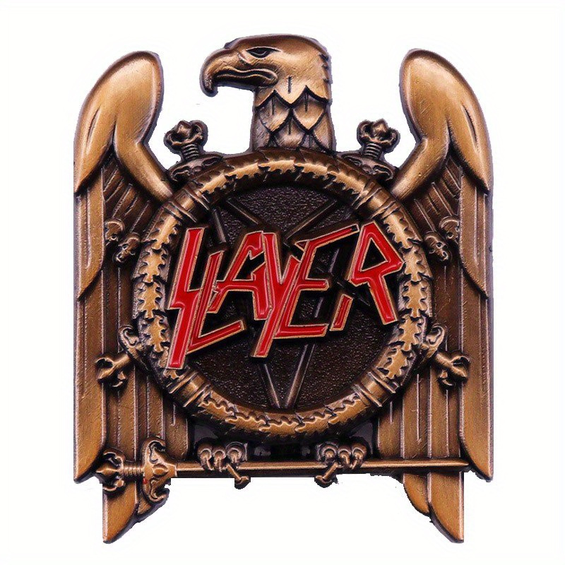 1pc Retro Heavy Metal Band Pop - Collectible Vintage Brooches reseña y precio