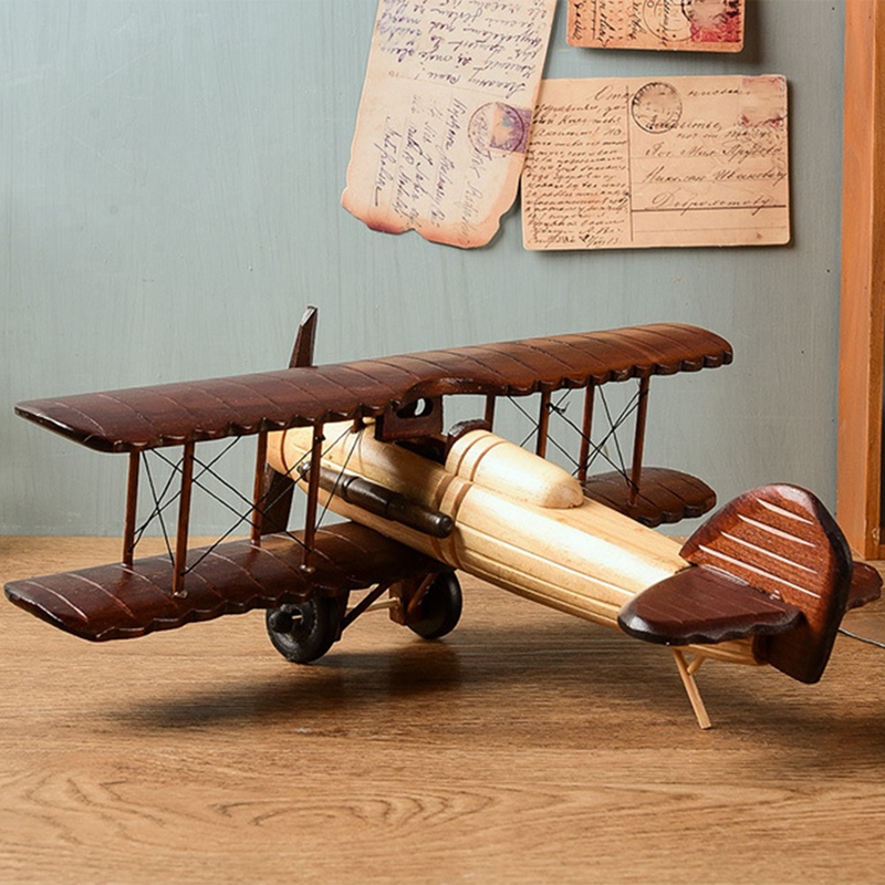 Retro Aircraft Handicraf Woode - Collectible Vintage Photos reseña y precio