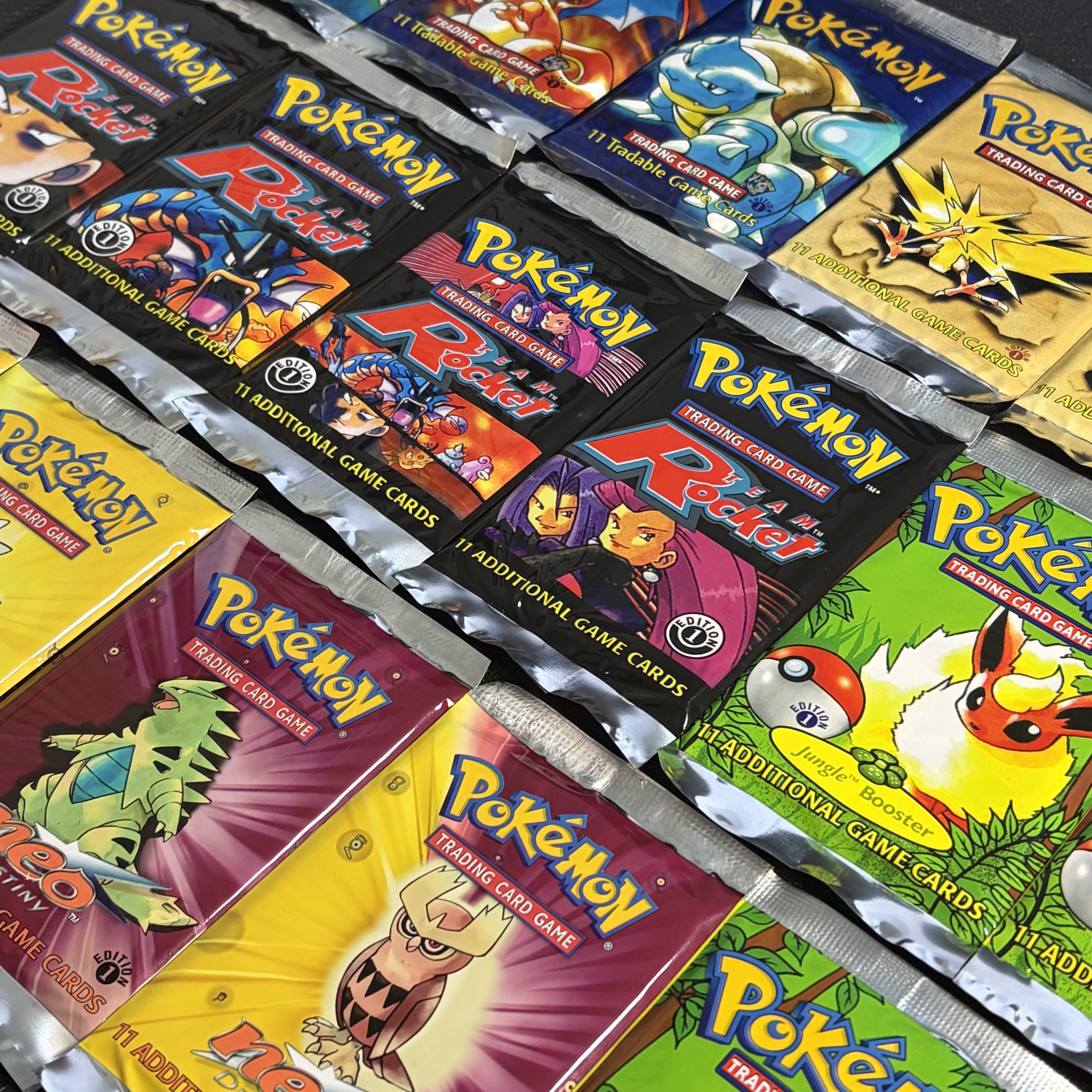 PKM Booster Pack TEAM ROCKET/B - Vintage Collectible Cards reseña y precio