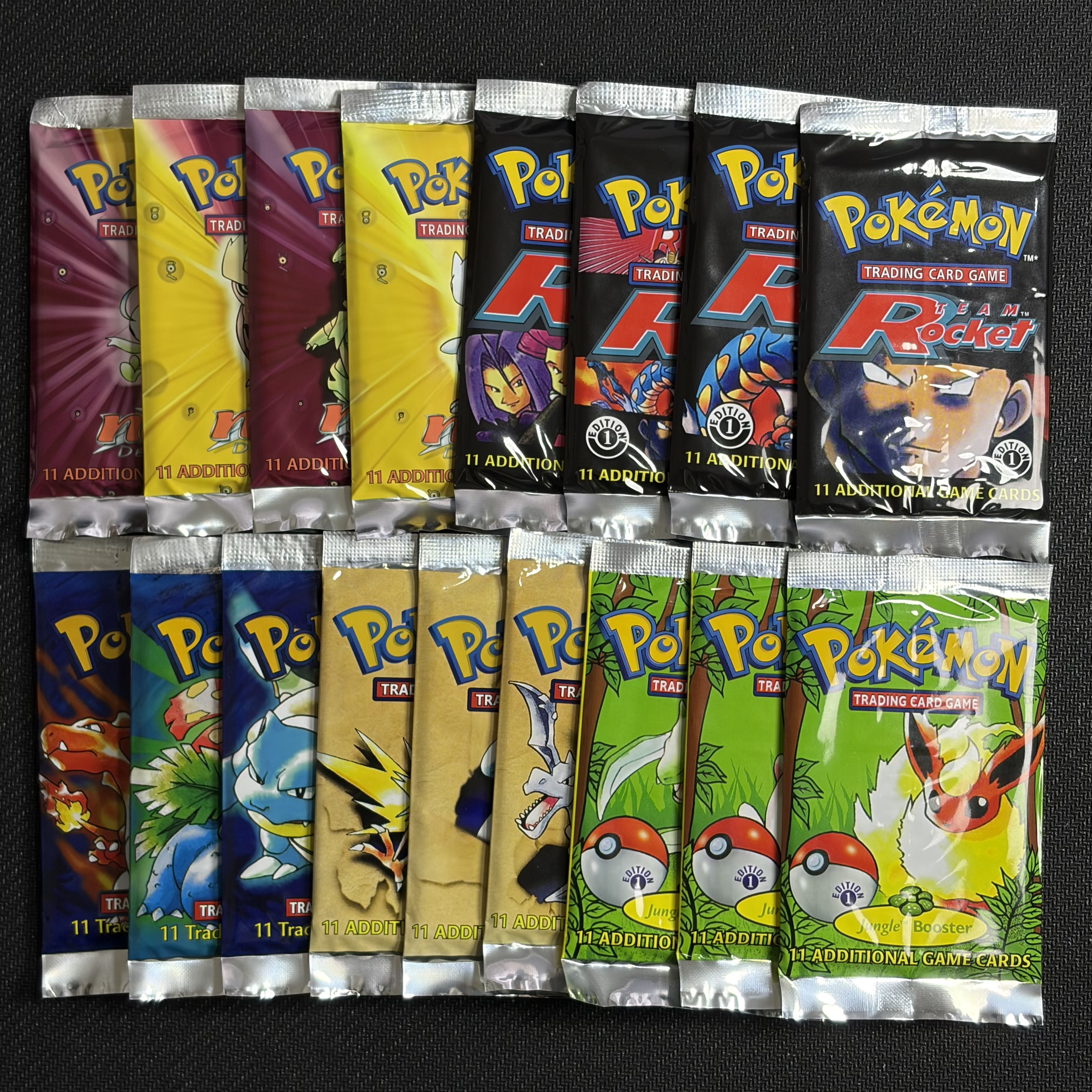 PKM Booster Pack TEAM ROCKET/B - Vintage Collectible Cards reseña y precio