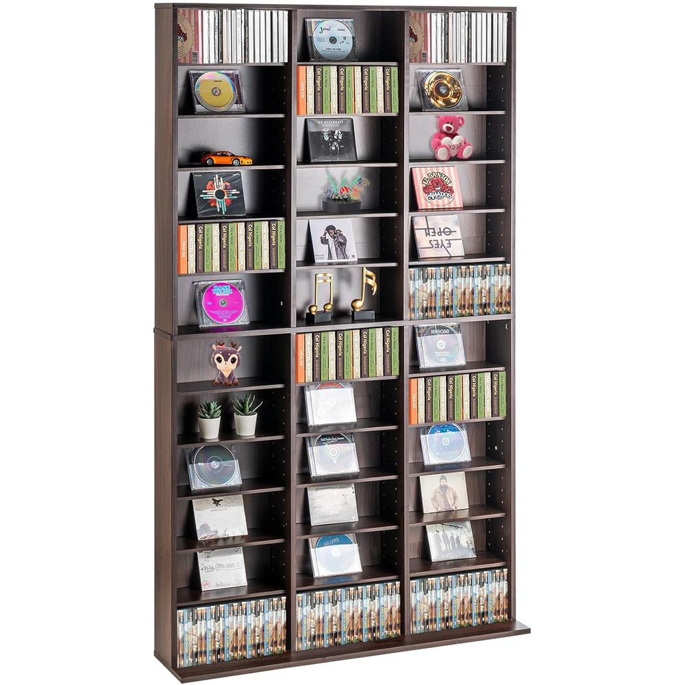 Compact Adjustable Media Stora - Collectible & Vintage Dolls For Halloween reseña y precio