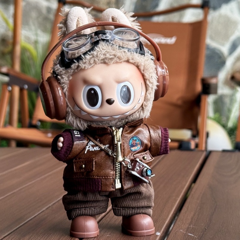 Labubu Retro Pilot Outfit Vint - Collectible Vintage Cameras reseña y precio