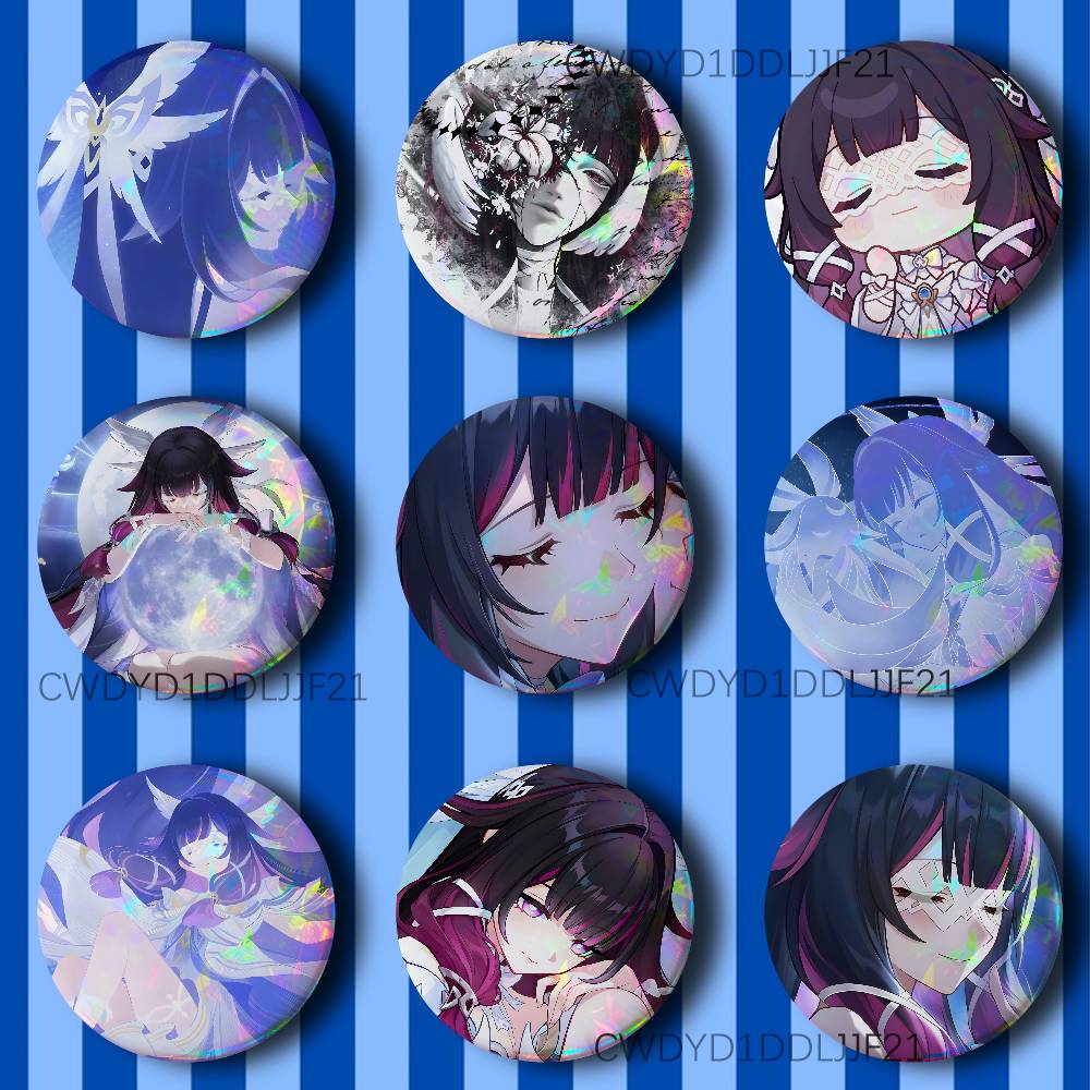G-Genshin Columbina Impact Vin - Collectible Vintage Brooches reseña y precio