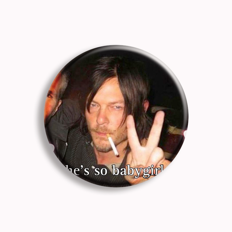 Retro Daryl Dixon Soft Button  - Vintage Collectible Show reseña y precio