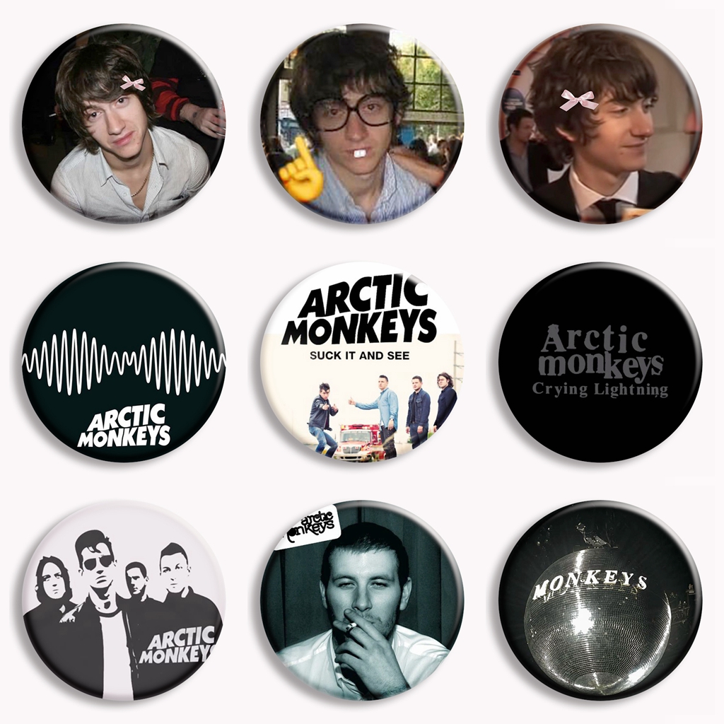 Vintage Arctic Monkeys Music B - Collectible Vintage Brooches reseña y precio