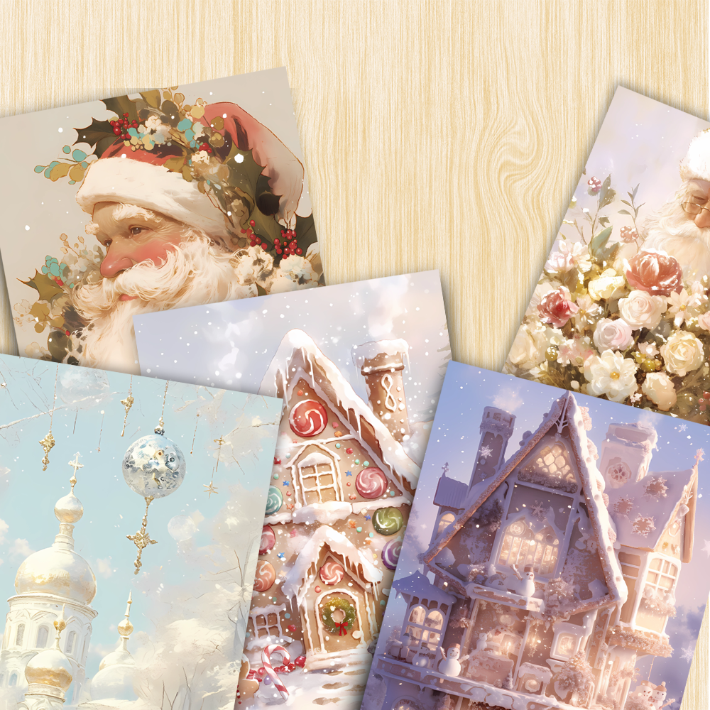 32pcs, vintage Christmas postc - Vintage Collectible Santa reseña y precio