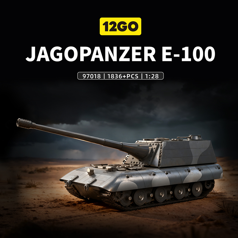 1836pcs MOC adult E-100 Tank D - Vintage Collectibles Toys reseña y precio