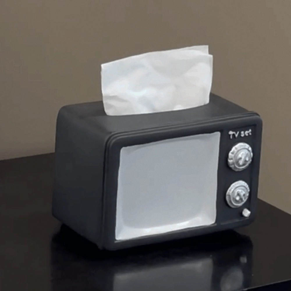 Anti Drop Vintage TV Tissue Bo - Vintage Cartoon Collectible reseña y precio