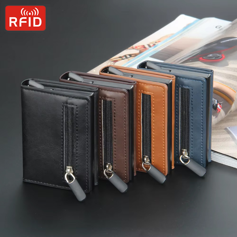 RFID Blocking Card Wallet Magn - Vintage Collectible Cards reseña y precio