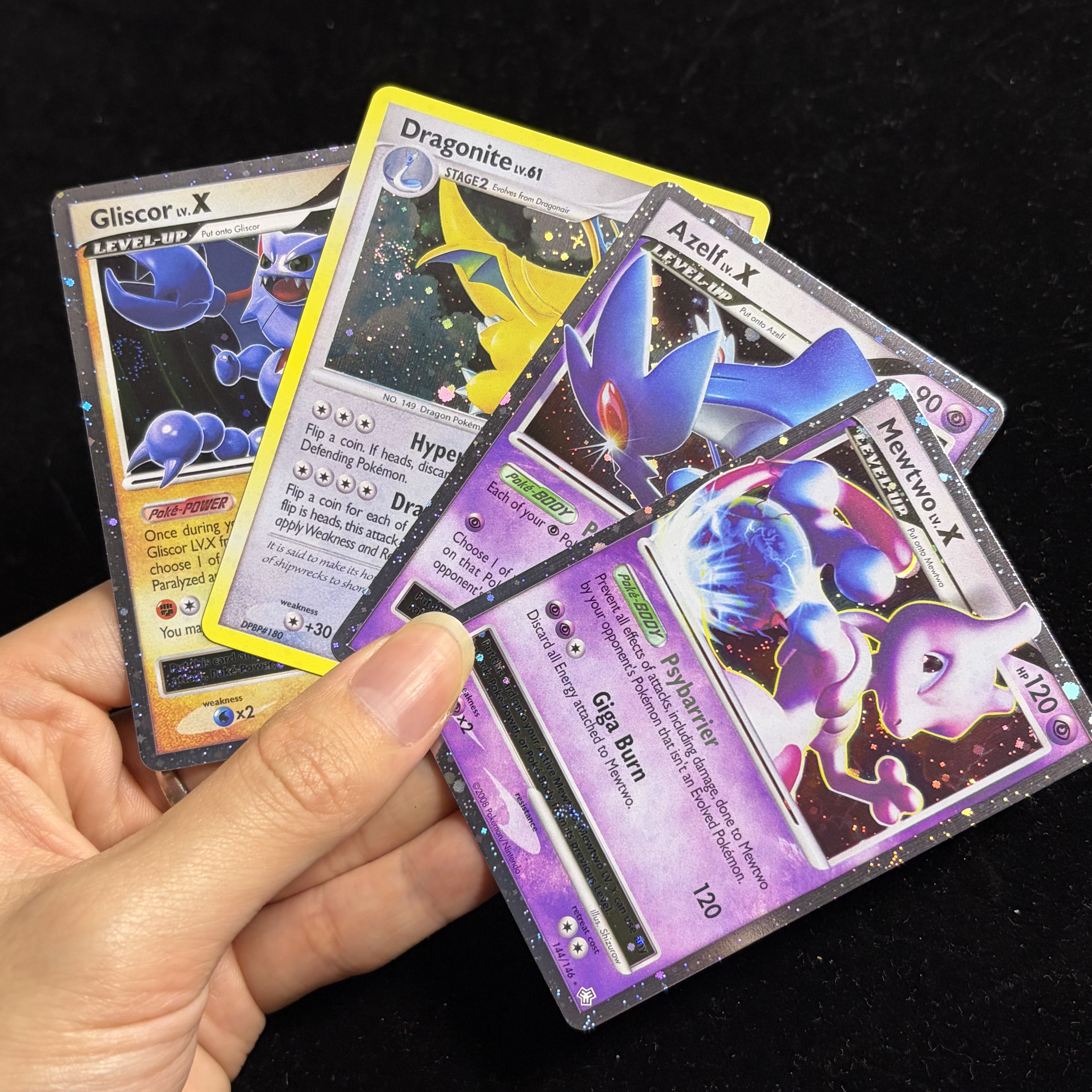 4PCS PKM TCG Diamond & Pearl L - Vintage Collectible Cards reseña y precio