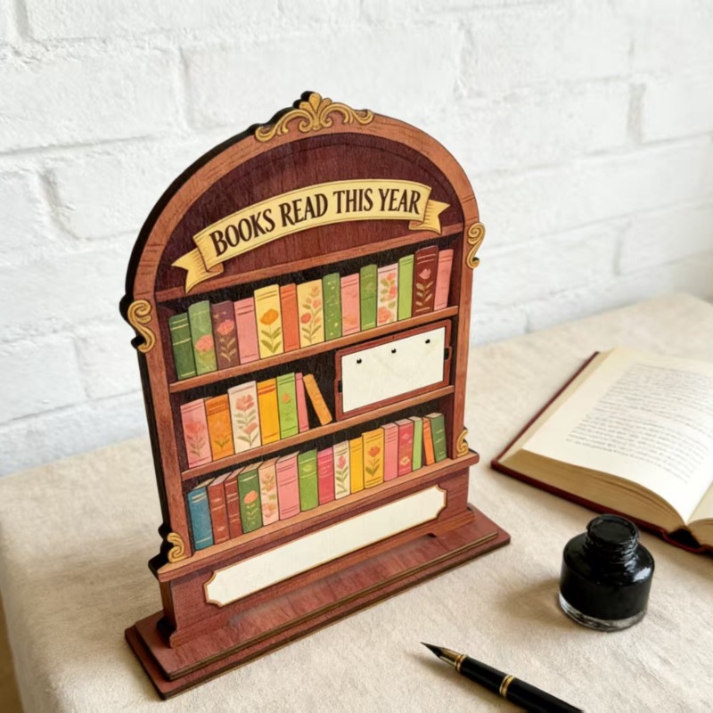 Vintage Wooden Book Page Count - Vintage And Collectible Books reseña y precio