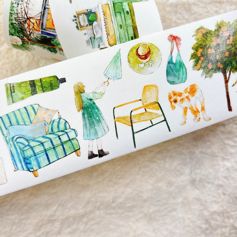 DingDing Studio Vintage Green  - Vintage Collectible Cards reseña y precio