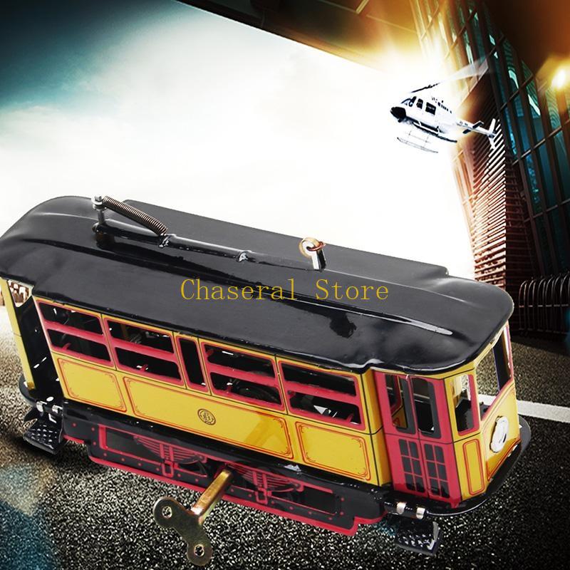 E7CE Retro Wind Up Tram Cable  - Vintage Collectibles Toys reseña y precio