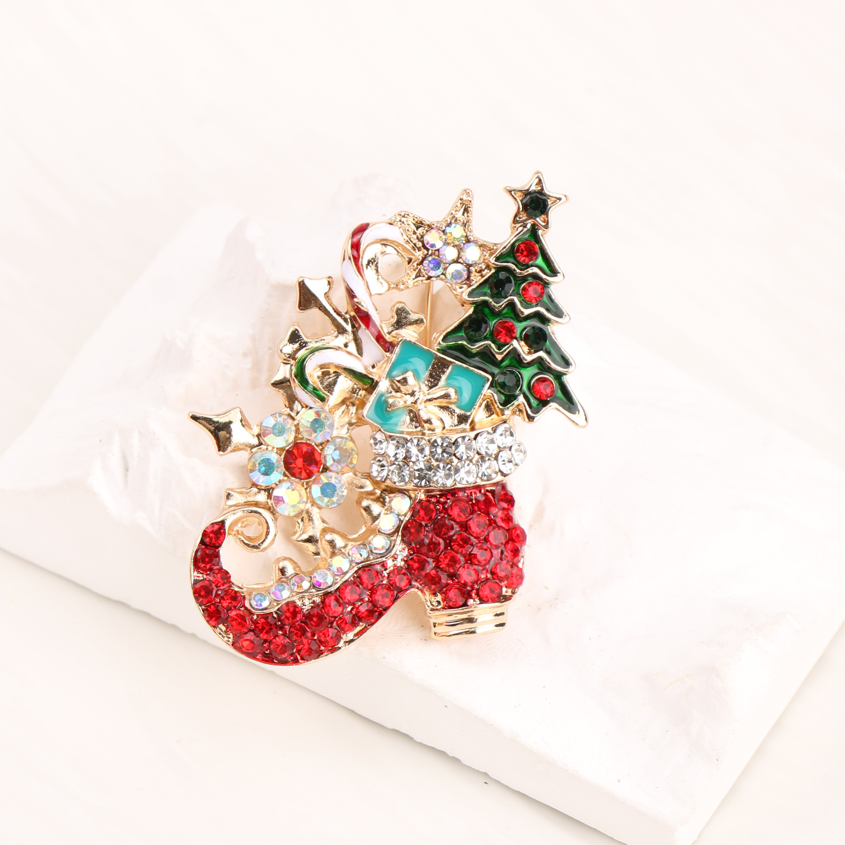 Christmas Collection Jewelry B - Vintage Collectible Santa reseña y precio