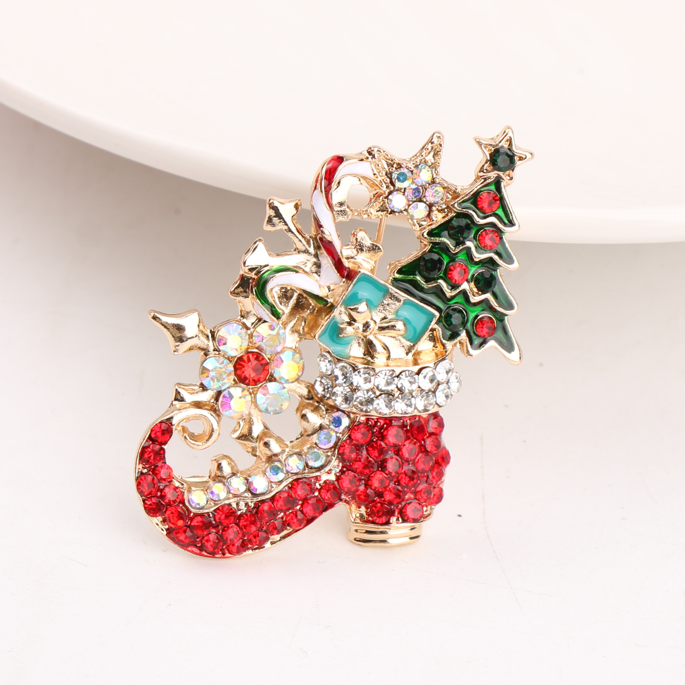 Christmas Collection Jewelry B - Vintage Collectible Santa reseña y precio