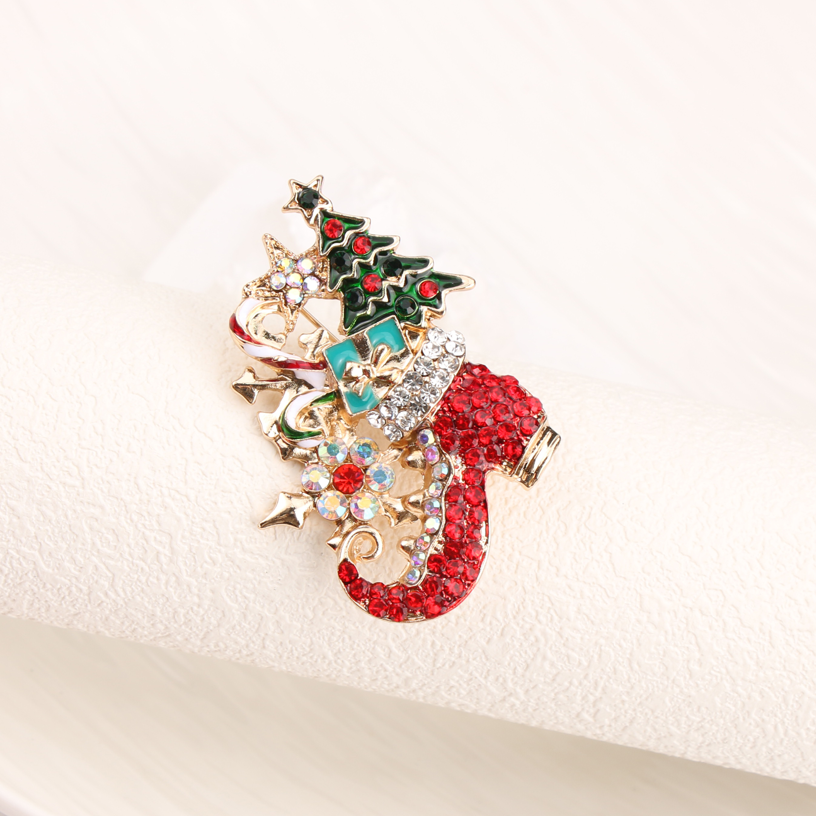 Christmas Collection Jewelry B - Vintage Collectible Santa reseña y precio