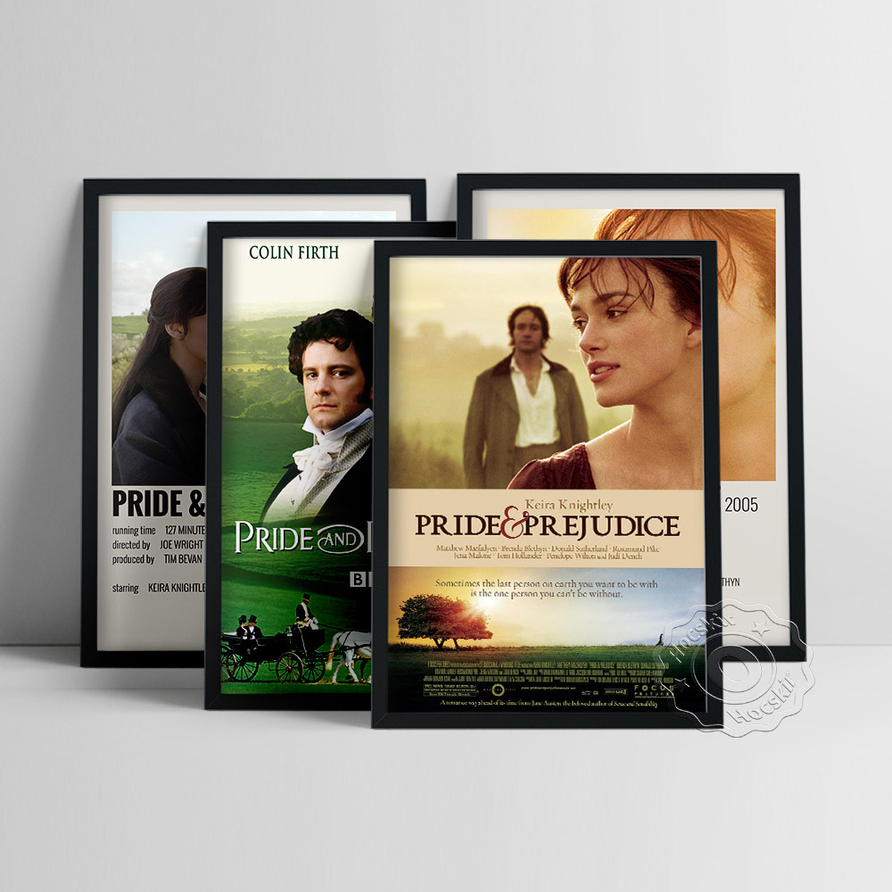 Pride & Prejudice Movie Poster - Vintage And Collectible Books reseña y precio