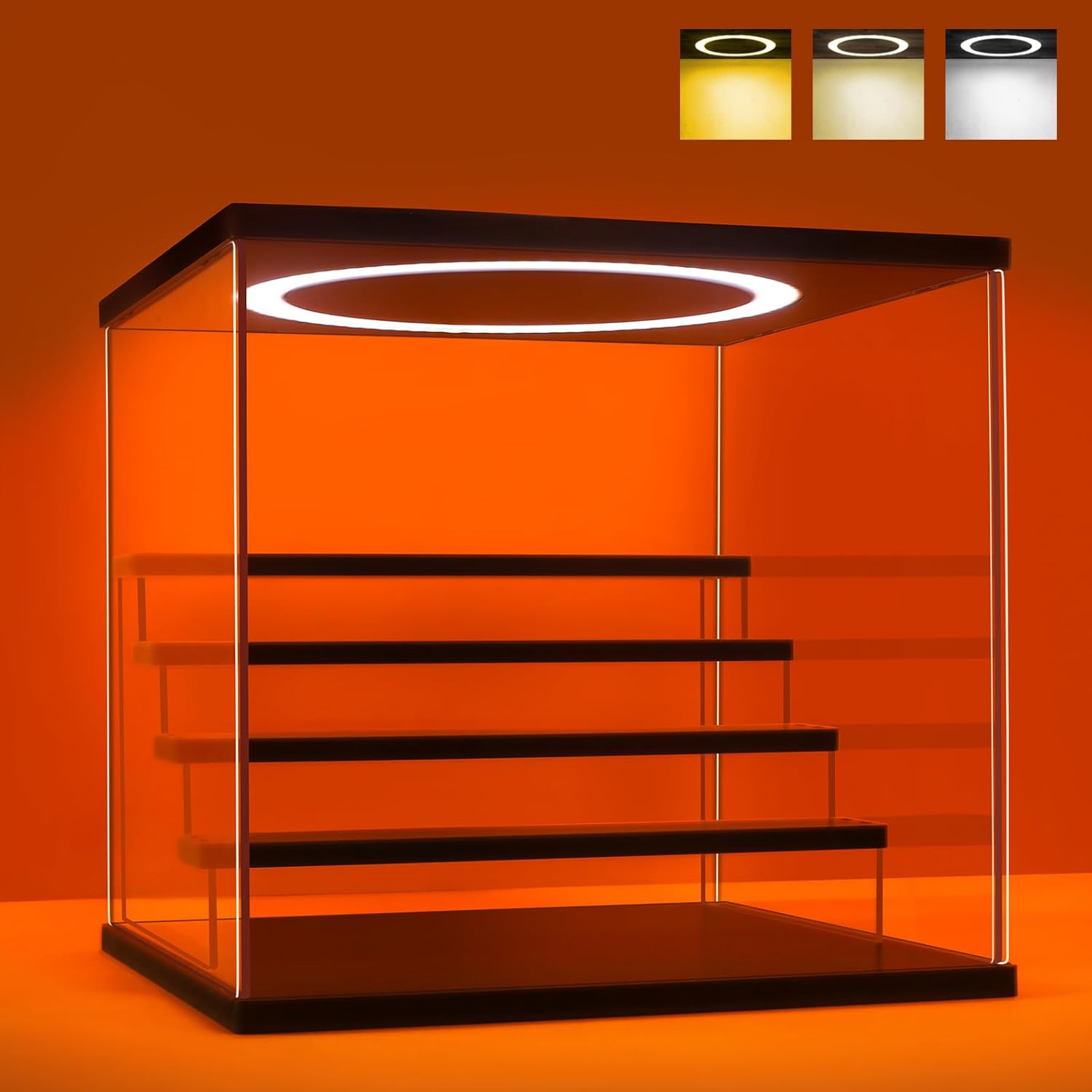Acrylic Display Case with Adju - Collectible & Vintage Dolls For Halloween reseña y precio