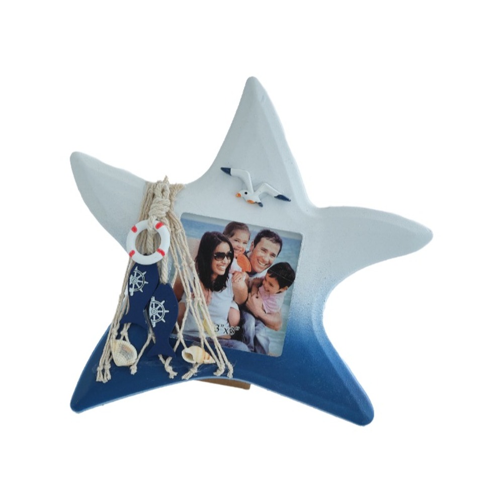 3-inch Ocean-Themed Photo Fram - Collectible Vintage Photos reseña y precio