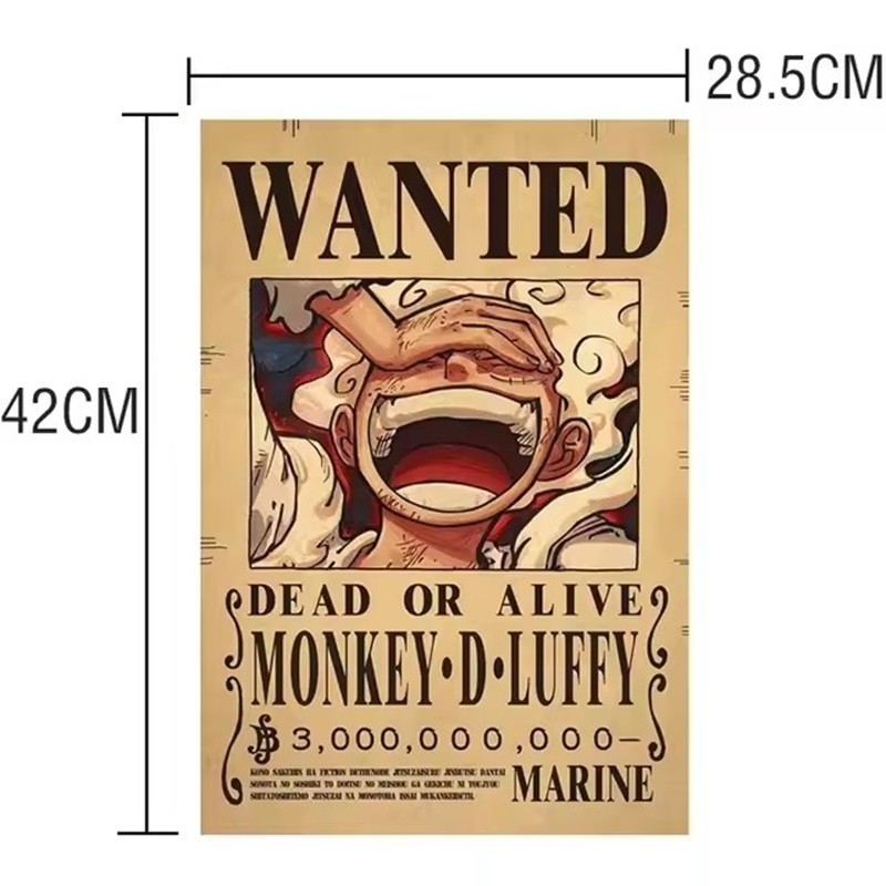 Anime One Piece Bounty Wanted  - Vintage Collectible Cards reseña y precio