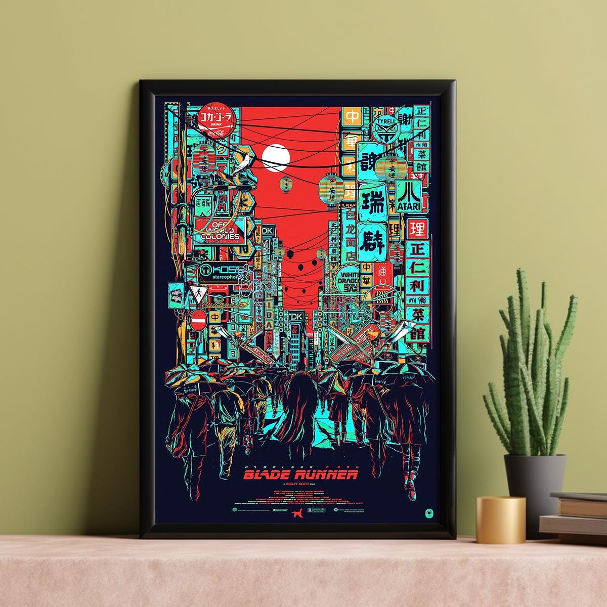Blade Runner 1982 Classic Movi - Vintage Cartoon Collectible reseña y precio