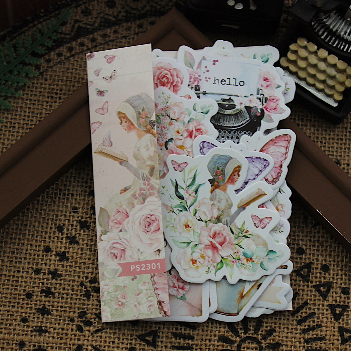 KSCRAFT 40pcs Vintage Stickers - Vintage Collectible Cards reseña y precio