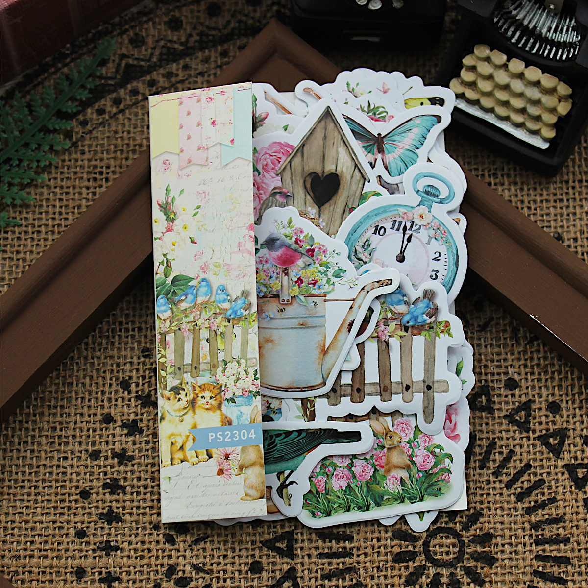 KSCRAFT 40pcs Vintage Stickers - Vintage Collectible Cards reseña y precio