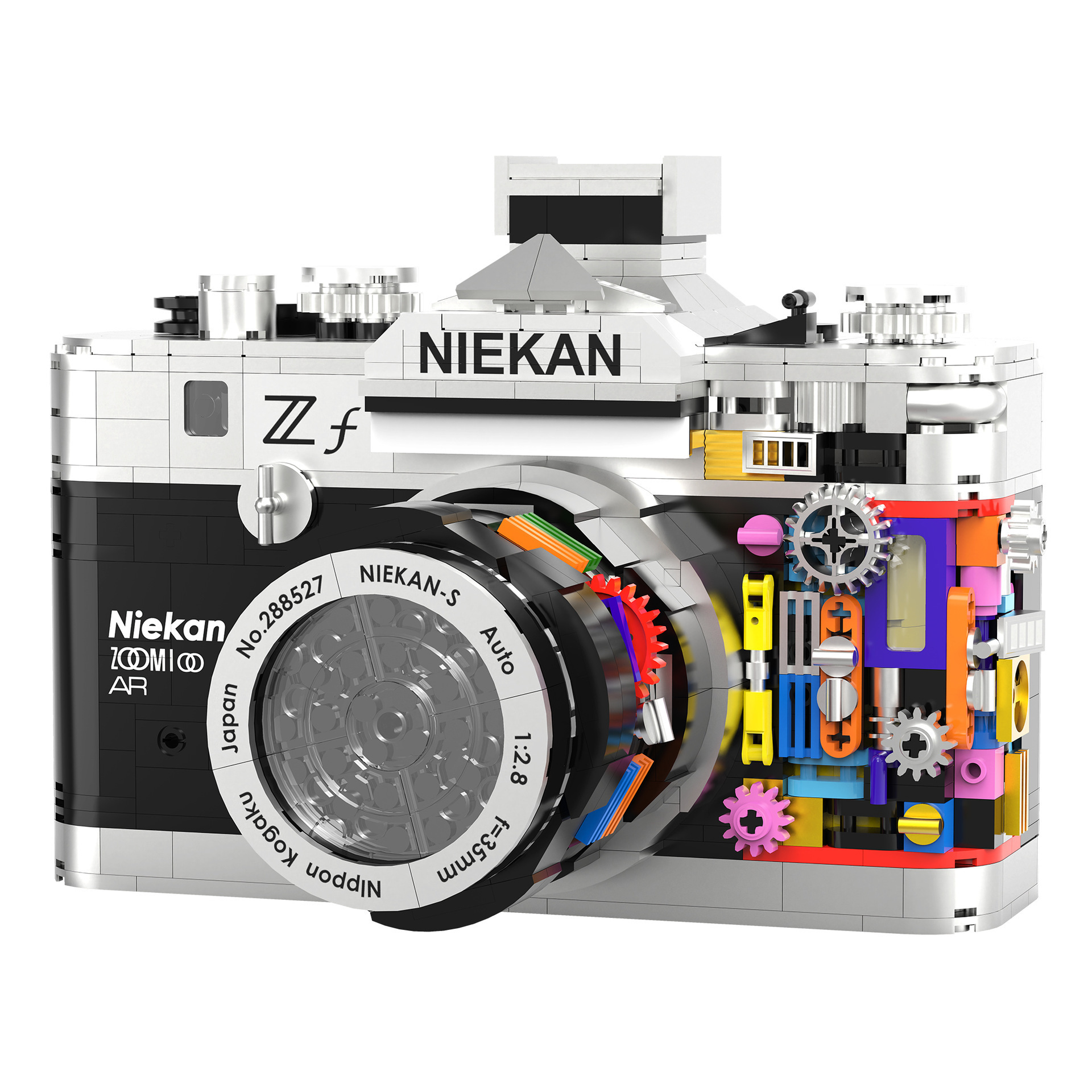 865PCS Retro Camera Building B - Collectible Vintage Cameras reseña y precio