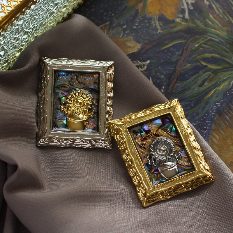 Muylinda Vintage Van Gogh Sunf - Collectible Vintage Brooches reseña y precio