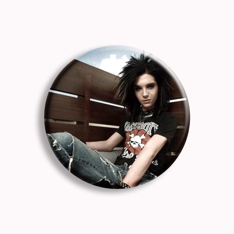 Rock Band Tokio Hotel Kaulitz  - Collectible Vintage Brooches reseña y precio