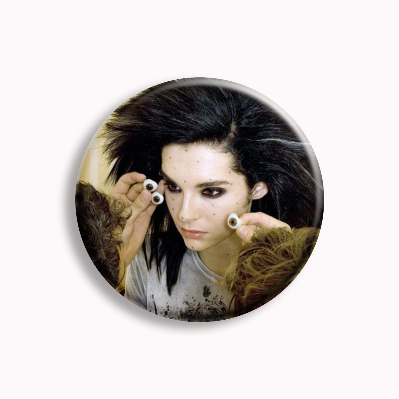 Rock Band Tokio Hotel Kaulitz  - Collectible Vintage Brooches reseña y precio