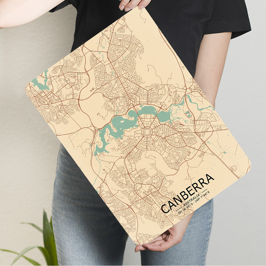 Canberra Australia City Map Me - Canberra Vintage & Collectible Centre Reviews reseña y precio