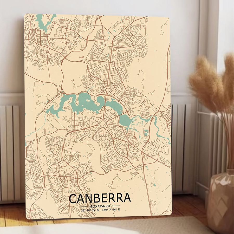 Canberra Australia City Map Me - Canberra Vintage & Collectible Centre Reviews reseña y precio
