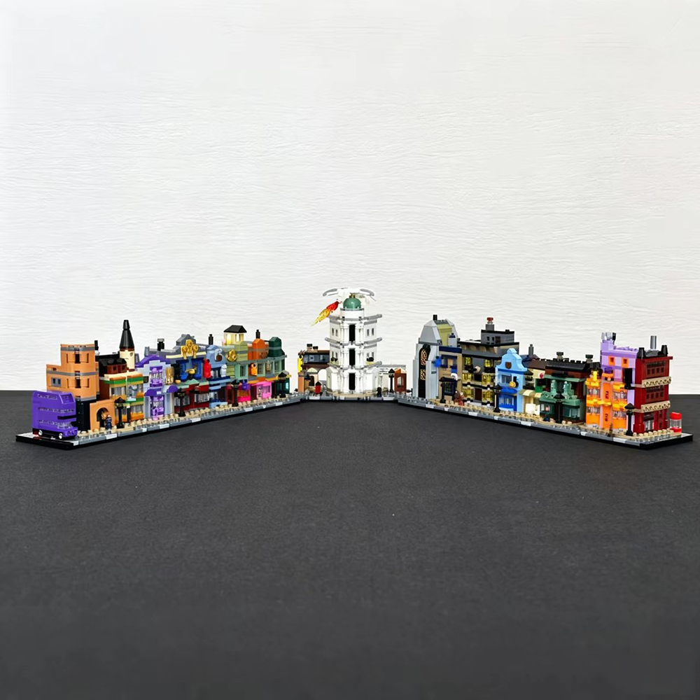 2750Pcs Medieval Magic Street  - Vintage Collectibles Toys reseña y precio