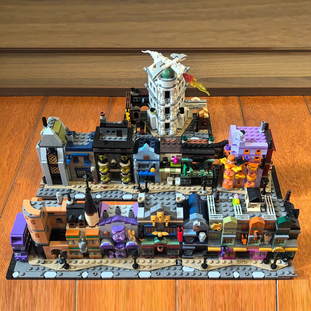 2750Pcs Medieval Magic Street  - Vintage Collectibles Toys reseña y precio