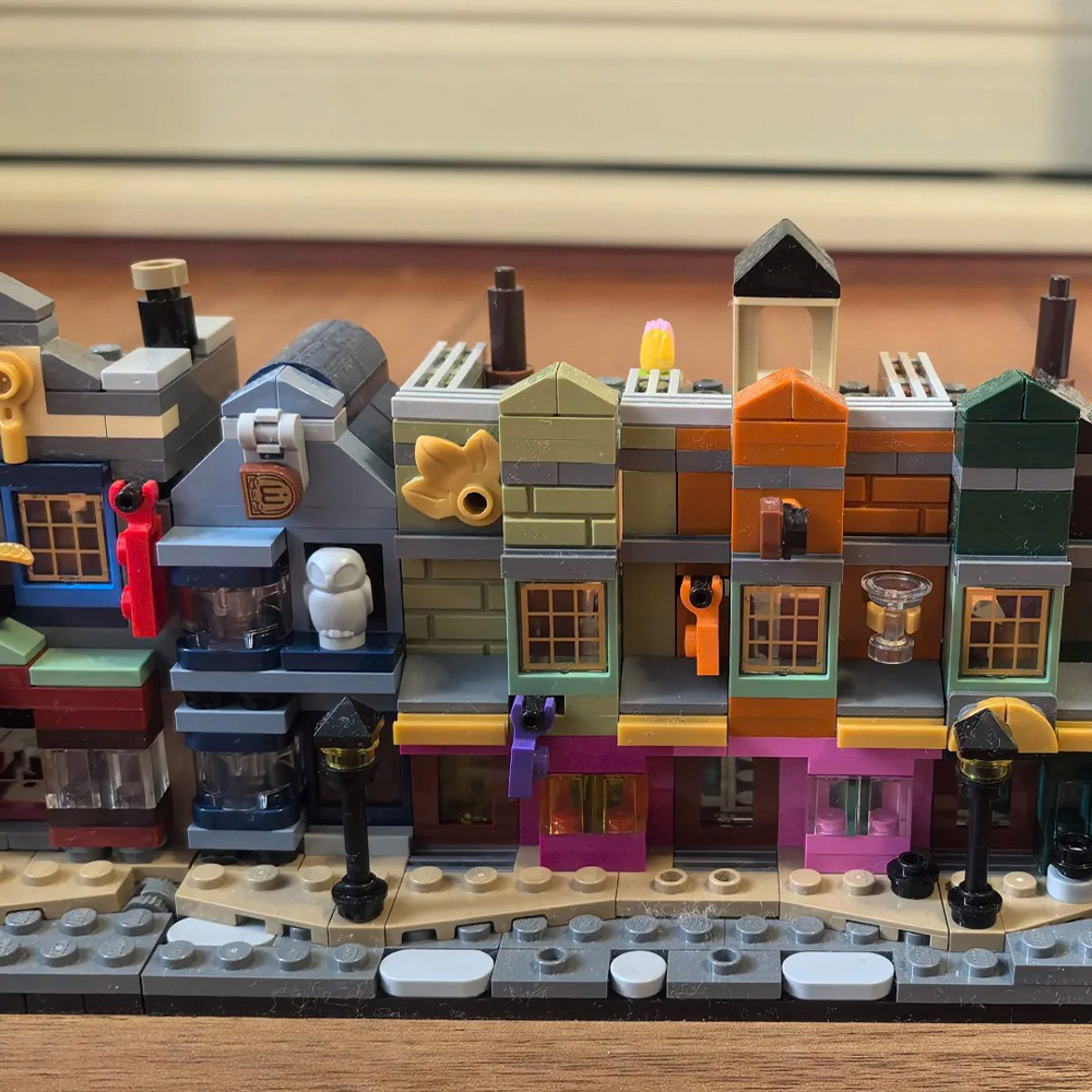 2750Pcs Medieval Magic Street  - Vintage Collectibles Toys reseña y precio
